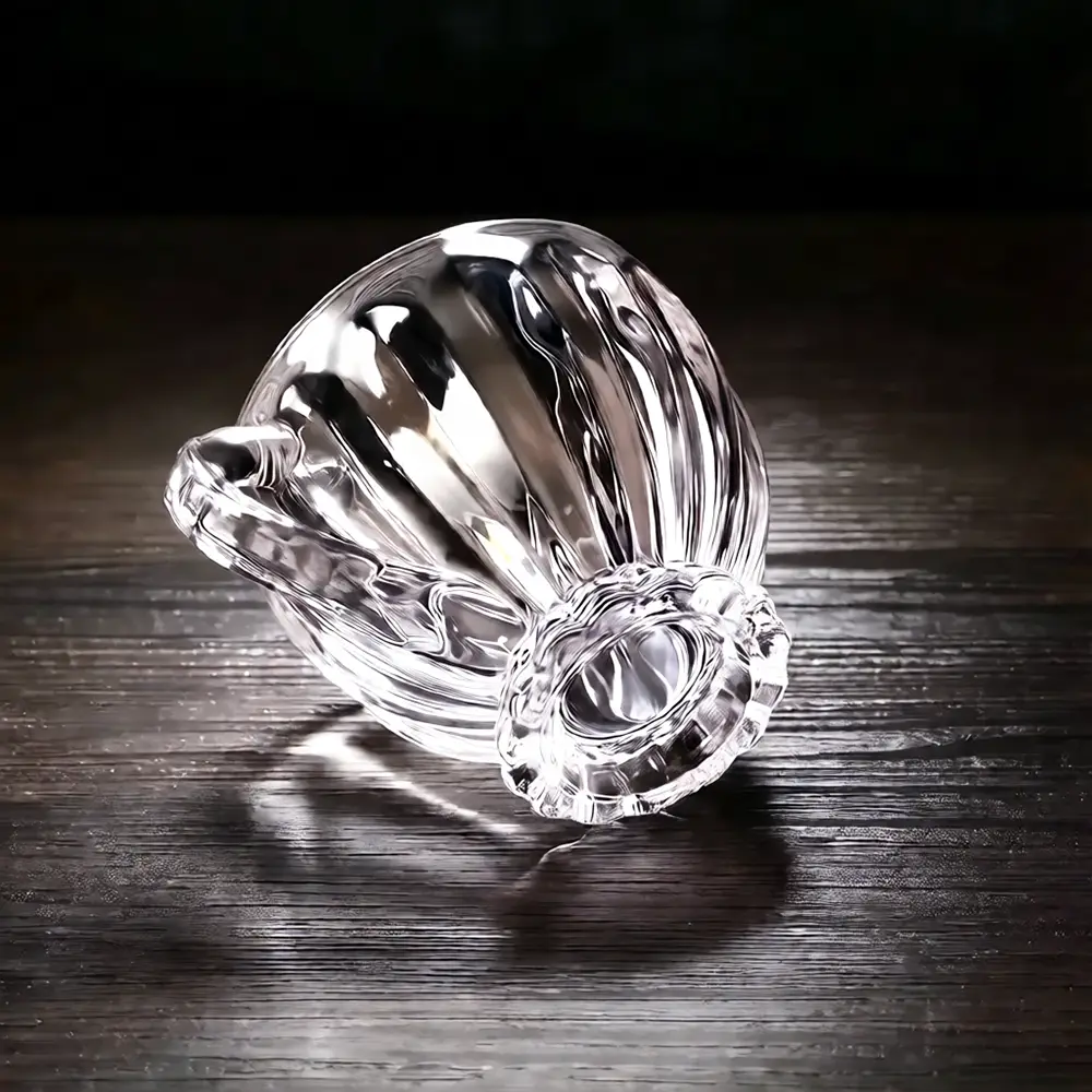 Blinkmax Glass Mug Set, 6 Pieces, 200ml Capacity, Clear Color, Model KTZB86C