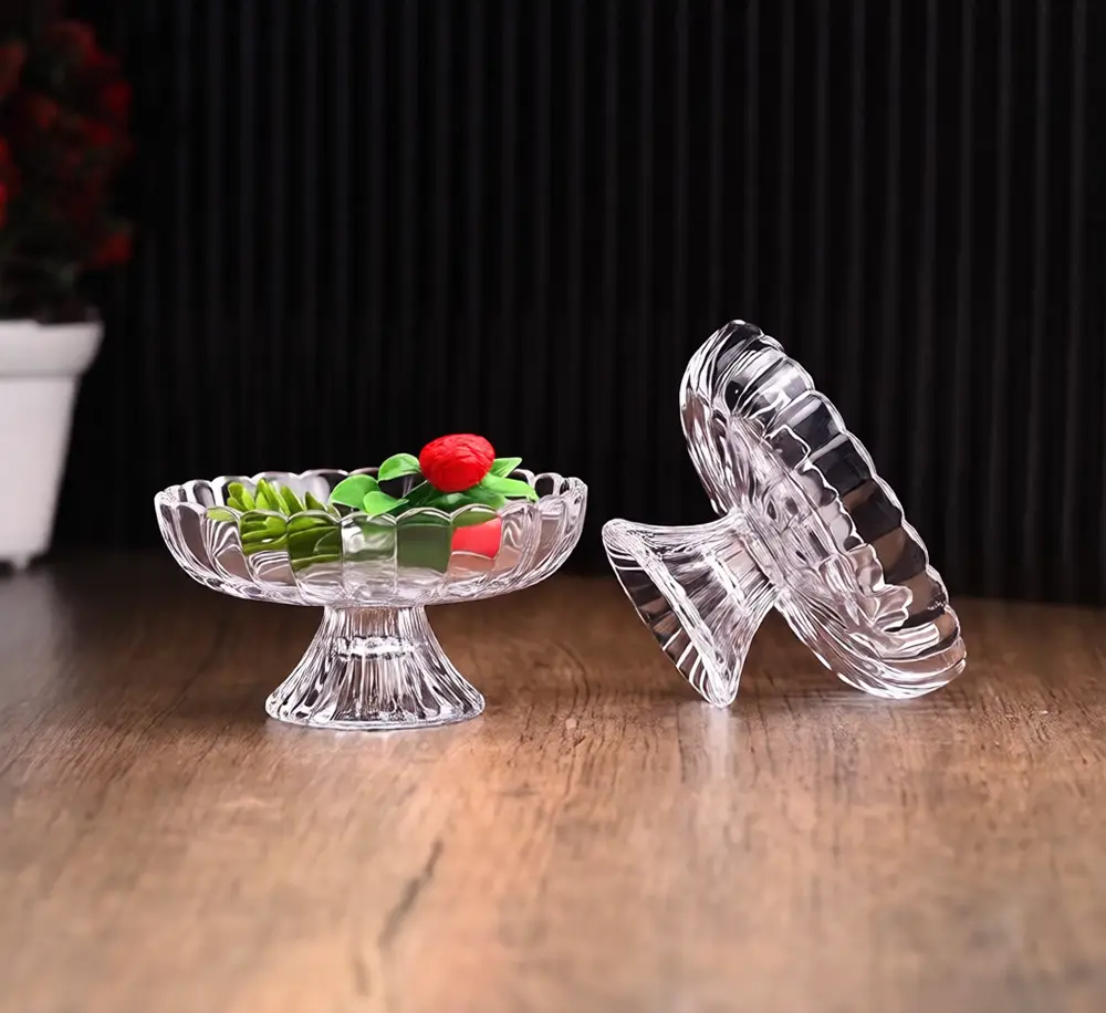 طقم بولة زجاج بلينك ماكس، 6 قطع، سعة 136 مللي، لون شفاف، موديل LZ1308