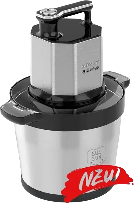 Sokany meat grinder, 1800 watts, 8 liters, stainless steel, silver, SK-7099A (with Elmaghraby warranty)