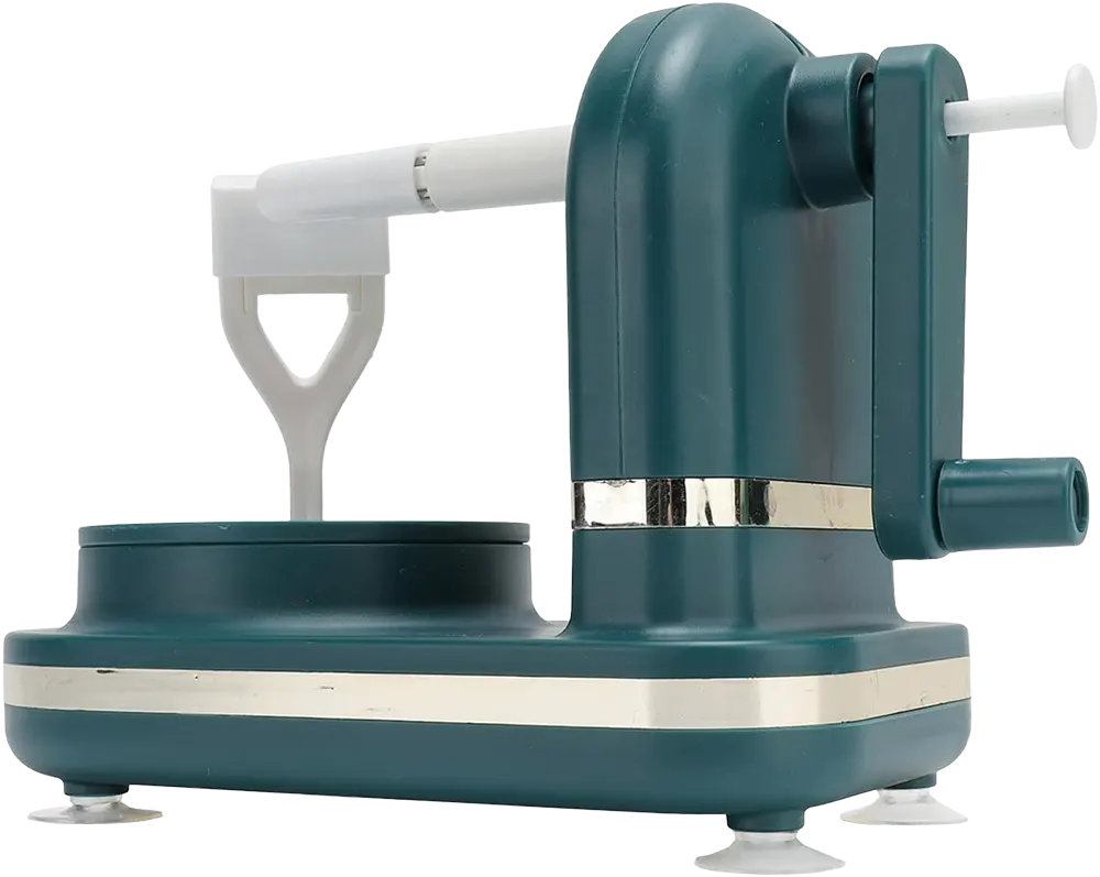 قشارة تفاح اتوماتيكية، ذراع تحكم يدوي، شفرات ستانلس ،أخضر