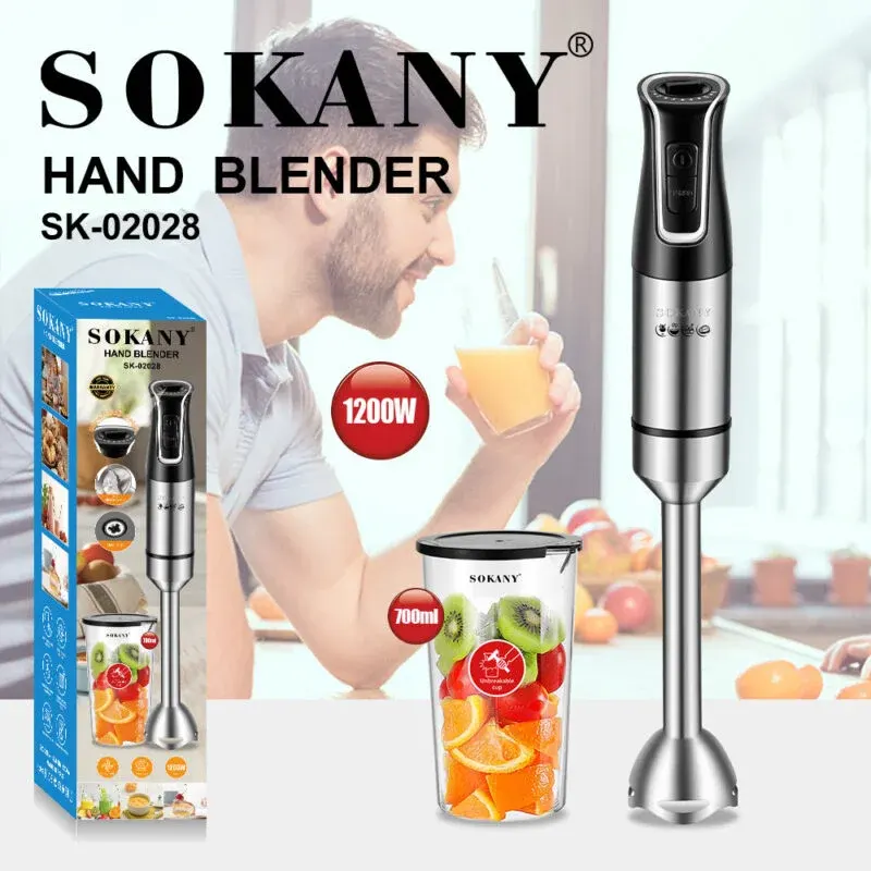 هاند بلندر سوكاني ، 1200وات ، 700 مللي ، SK-02028 ، (بضمان المغربي 17355)