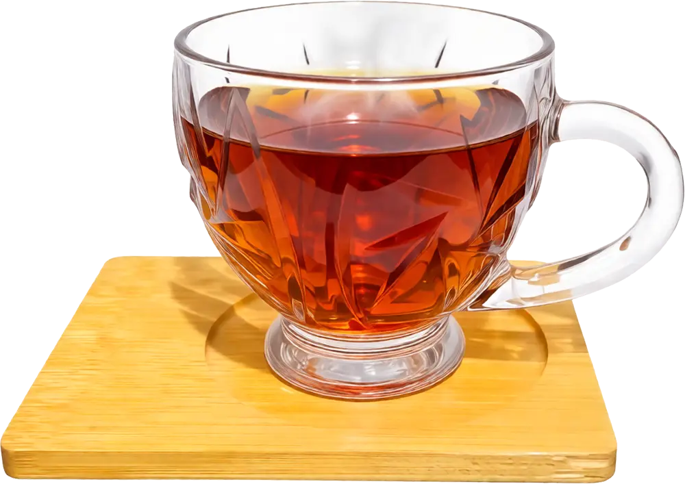 Blinkmax Glass Mug Set, 6 Pieces, 186ml Capacity, Clear Color, Model KTZB127