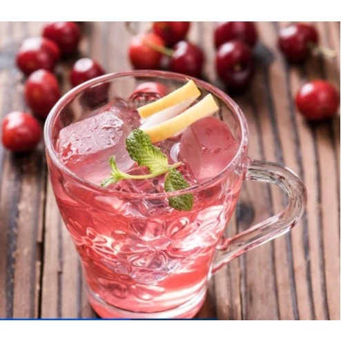 Blinkmax Glass Mug Set, 6 Pieces, 260ml Capacity, Clear Color, Model KTZB21‑3