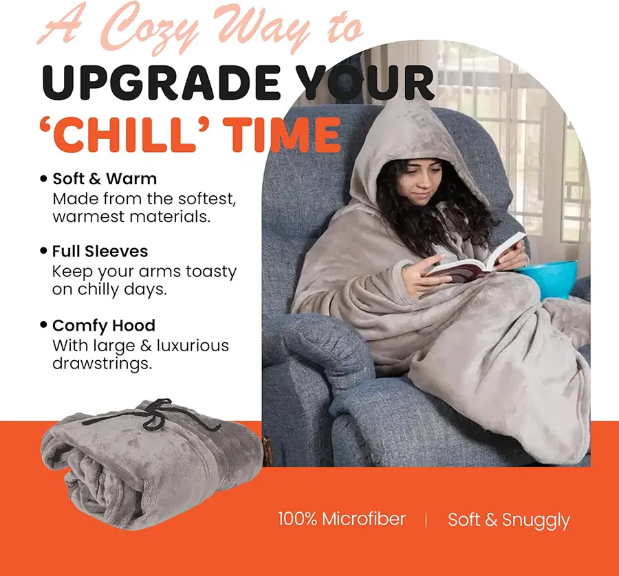 Mintra Microfiber Blanket, 160x180 cm, Multiple Colors