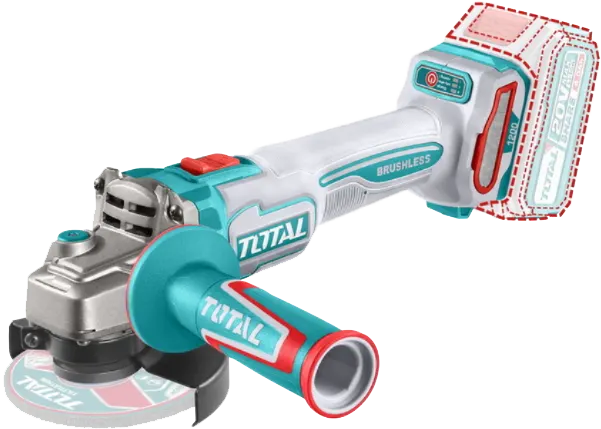 صاروخ بطاريه توتال تولز ، 5 بوصه ، 1200 وات ، بدون شربون ، TAGLI221253