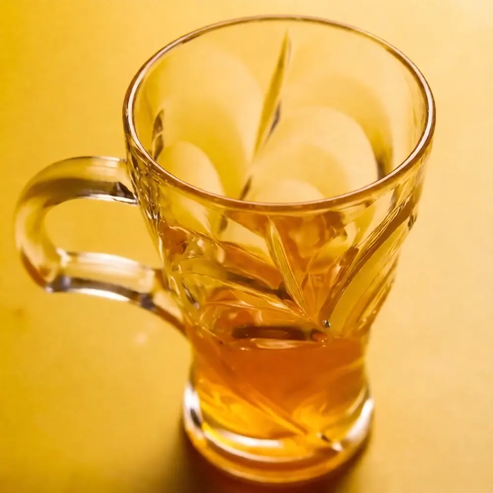 Blinkmax Glass Mug Set, 6 Pieces, 189ml Capacity, Clear Color, ModelKTZB113