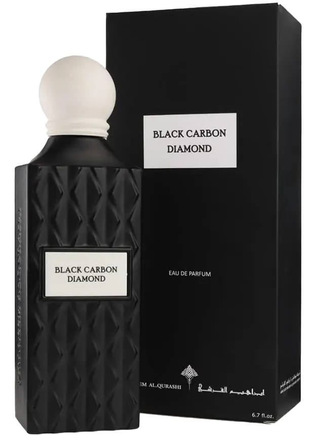 عطر بلاك كاربون دايموند من ابراق ابراهيم القرشي للجنسين او دى برفان، 150 مل