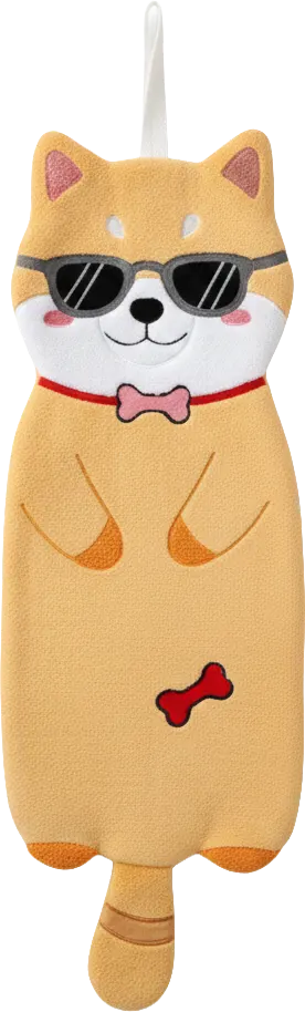 Kitchen towel, large size, various designs, 234-1