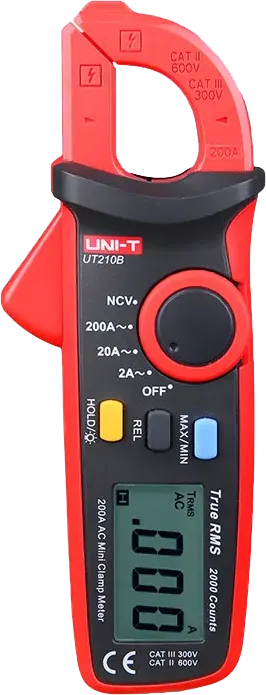 كلامب ميتر يوني تي ، 600 فولت ، UT210B