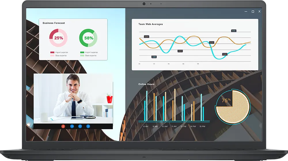 لابتوب ديل فوسترو 3530، معالج من الجيل الثالث عشر إنتل كور™ i5-1334U، ، رامات 8 جيجابايت، هارد ديسك 512 جيجابايت SSD ، كارت شاشة إنتل ألترا إتش دي مدمج ، شاشة 15.6 بوصة FHD، دوس، أسود