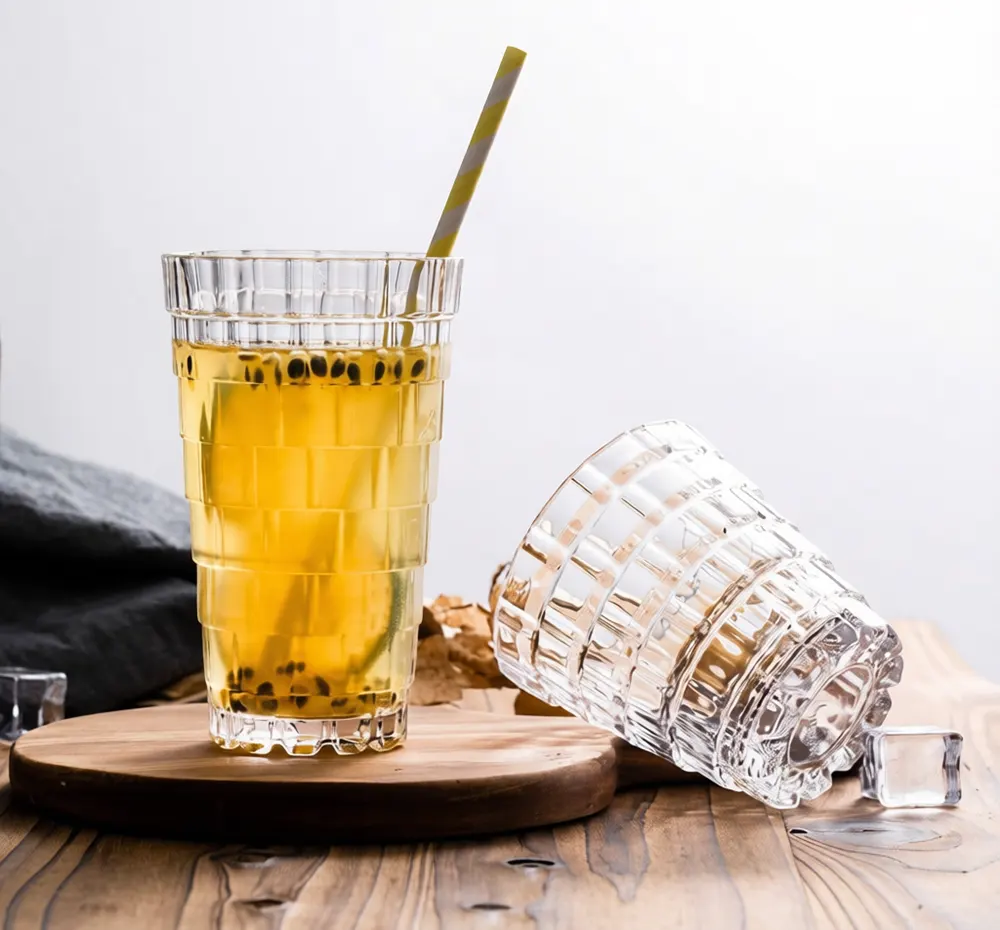 طقم كوبايت زجاج بلينك ماكس ، 6 قطع، سعة 265 ملي، لون شفاف، KTY4321-1