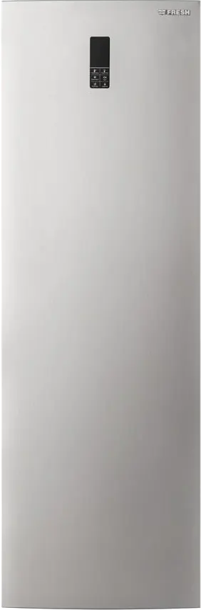 ديب فريزر رأسي فريش , نوفروست , 6 درج , شاشة ديجيتال , ستانلس ستيل , فضي , FNU-MRT270T