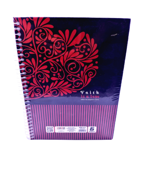 كشكول 105 ورقه وسط هارد كفر سيما