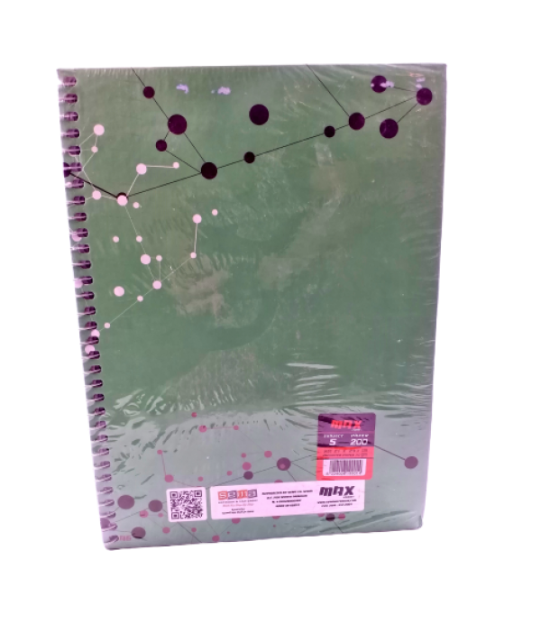 notebook max sema , 200 sheets