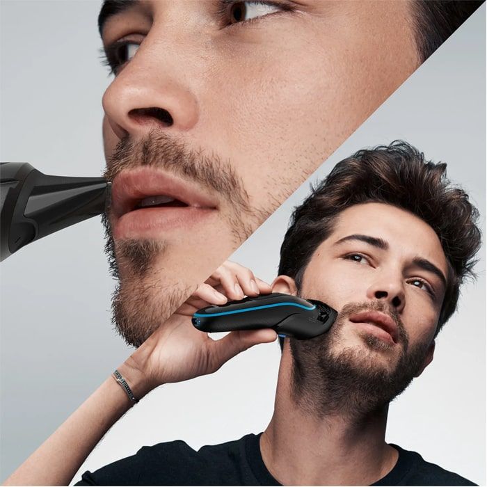 Braun Electric Hair Clipper for men 7×1, for dry use, Black, MGK3242