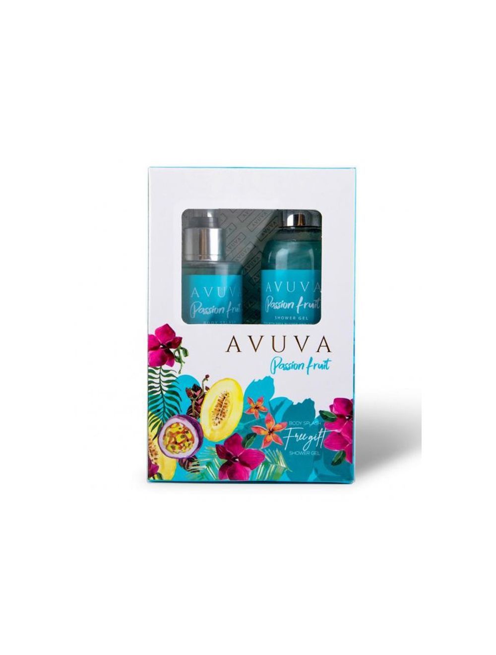 Avuva Set Passion Fruit Body Splash & Showergel