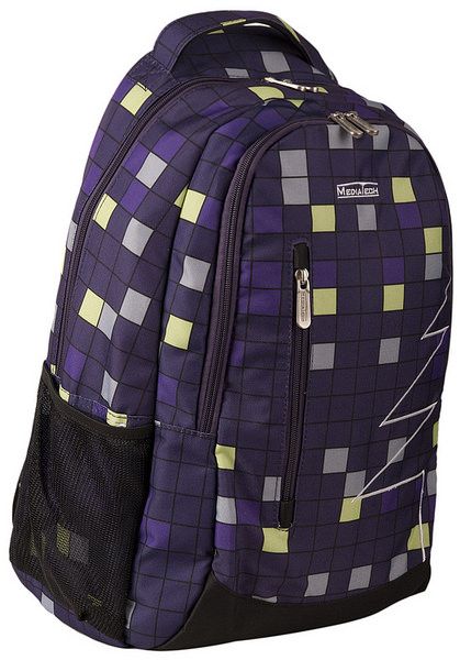 حقيبة ظهر لابتوب ميديا تك، 15.6 إنش، نايلون، ووتربروف، بنفسجي، LSB7569A