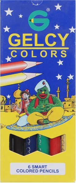 Gelcy Wood Color Palette, Set of 6 Colors, Assorted Colors B361