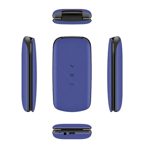 Lava F2 Dual SIM, 2.4 Inch Display, Blue