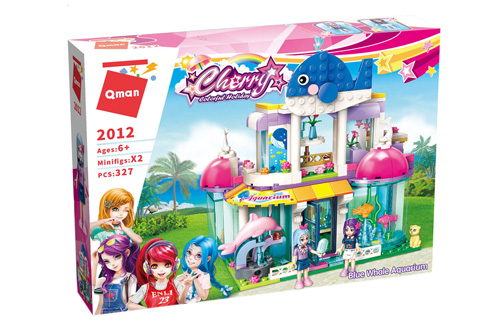 Cherry Blue Whale Aquarium (327 pieces)