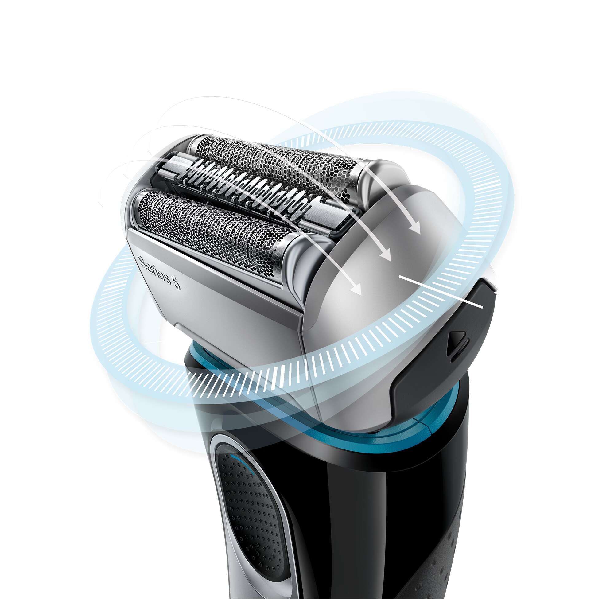 Braun Electric Hair Clipper for men, Series 5, Wet and Dry use, Black, 5195cc