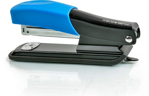 Mimax Metal Desk Stapler x6, Quick Use, Blue* Black