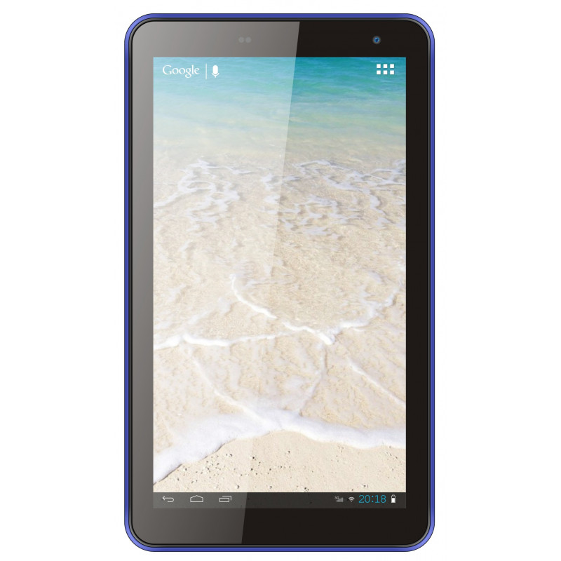 IKU T4 Tablet, 7 Inch Display, 16 GB Internal Memory, 1 GB RAM, 3G Network, Blue