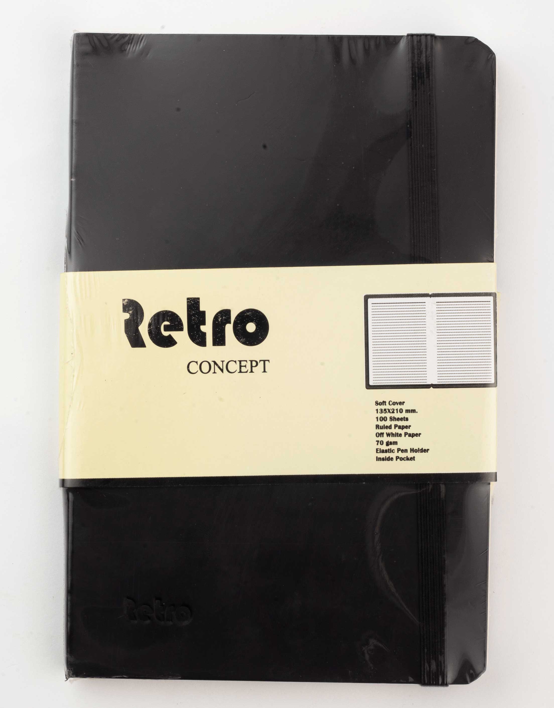 نوته رترو جلد 100 ورقه