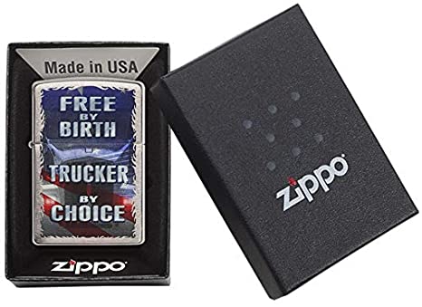 Zippo Men's Cigarette Lighter, Classic Design, Lifetime Refillable, Windproof Anywhere, Silver 29078