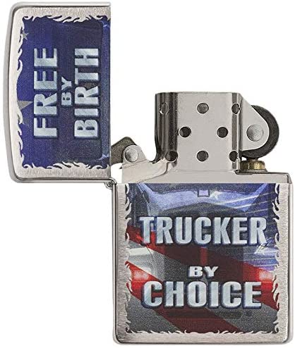 Zippo Men's Cigarette Lighter, Classic Design, Lifetime Refillable, Windproof Anywhere, Silver 29078