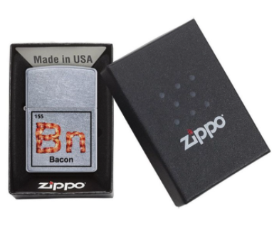 Zippo Men's Cigarette Lighter, Classic Design, Lifetime Refillable, Windproof Anywhere, Silver 29070