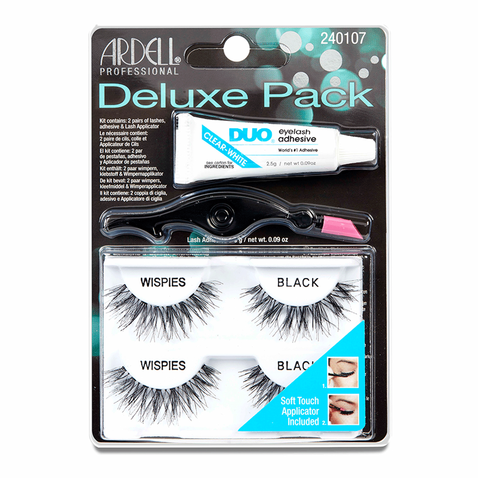 ARDELL DELUXE PACK Wispies  BLACK