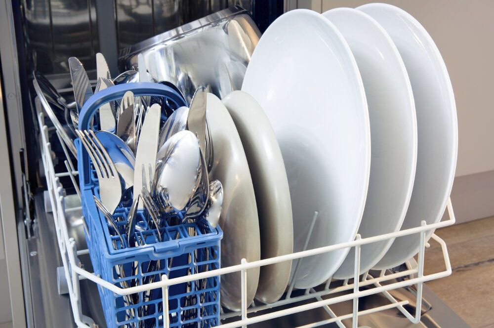 Indesit Slim Freestanding Dishwasher, 10 Place Settings, 45 cm, White - DSR 15B1 EU