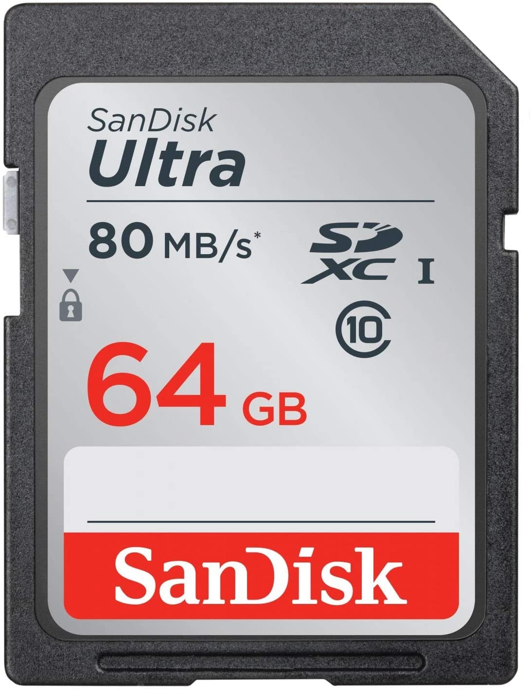 SanDisk Ultra Micro SD Memory Card, 64 GB, SDSDUNC-064G-PPS
