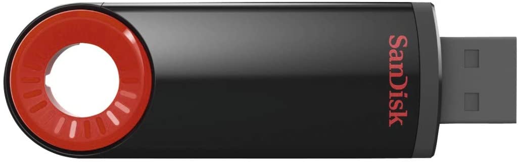 SanDisk Cruzer Flash Memory, 16GB, Black, SDCZ57-016G-B35
