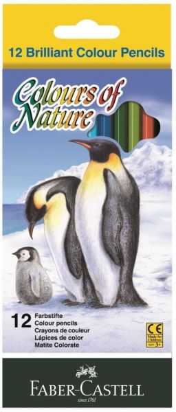 Faber Castell 12 Long Color Pencils