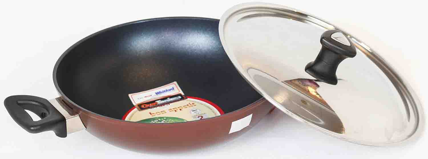 مقلاة تيفال سافلون مقاس 28 عميقة بالغطاء