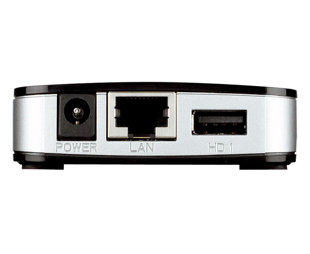 D-Link DNR-202L, 4-channel video recorder, black