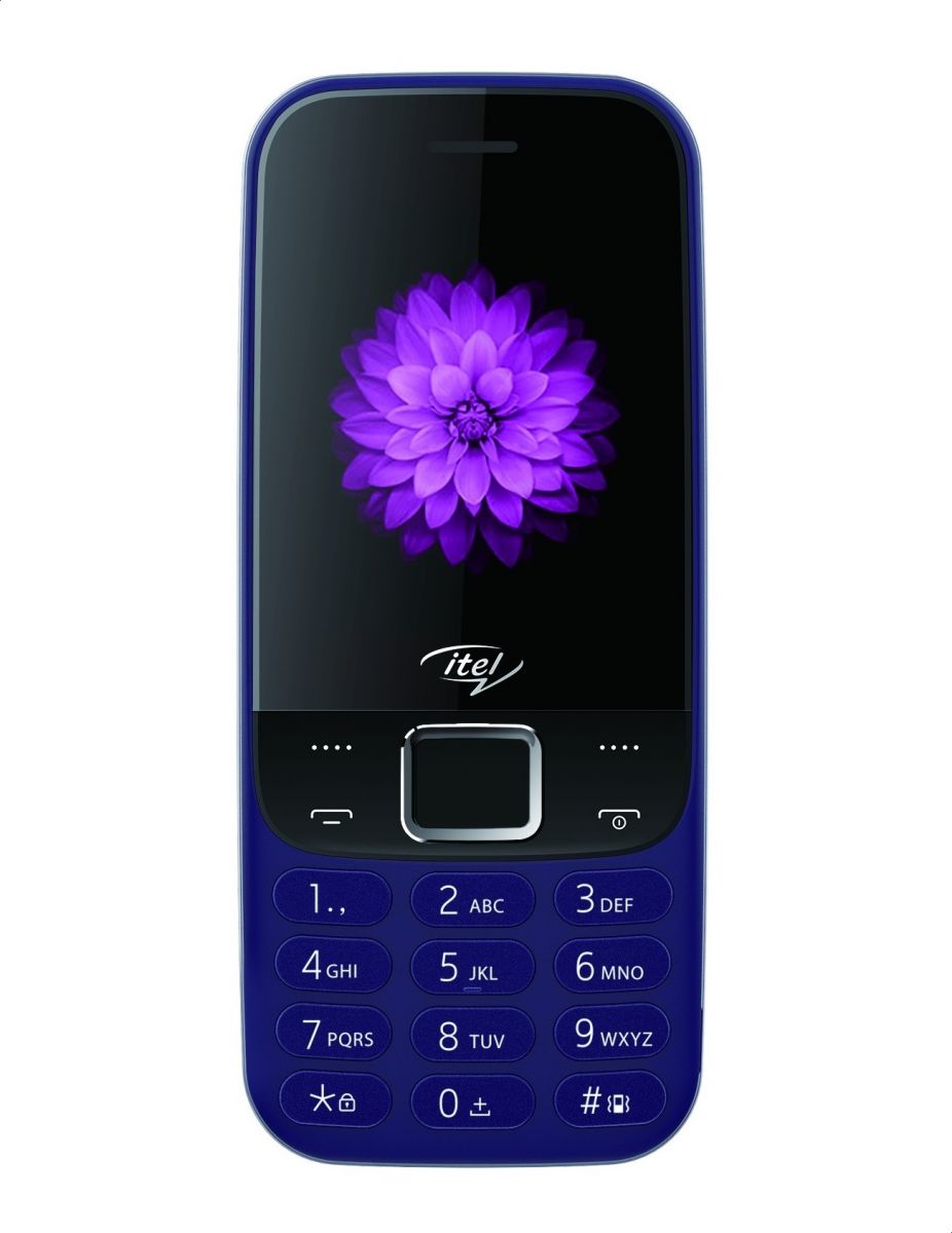 Itel it5081, Triple SIM 2.4 Inch Back Camera 2G, Blue Elghazawy