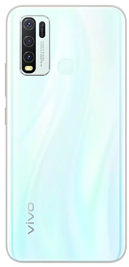 Vivo Y30 Dual SIM Mobile, 128GB Internal Memory, 4GB RAM, 4G LTE Network, White