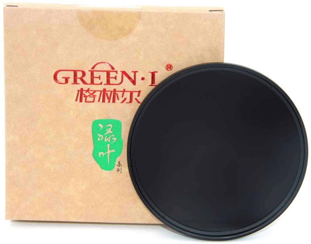 GREEN.L 37mm ND1000 Filter Slim Neutral Density ND Filter Optical Glass 10 Stop