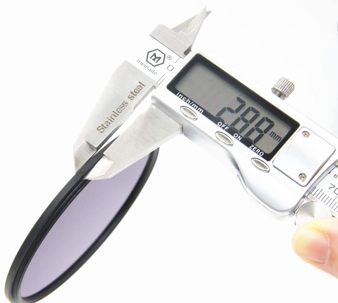 GREEN.L 37mm ND1000 Filter Slim Neutral Density ND Filter Optical Glass 10 Stop