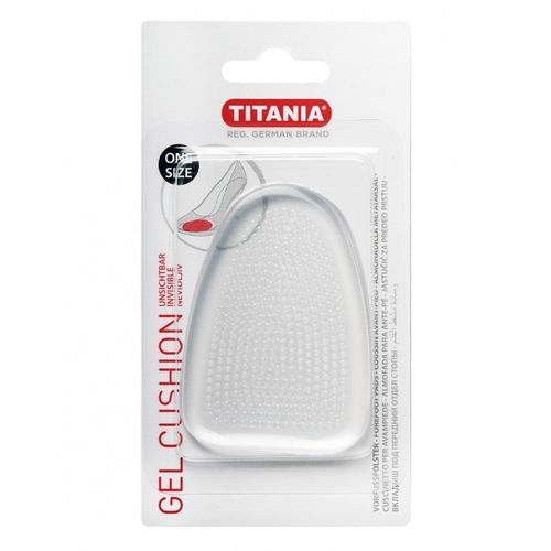 وسادة أقدام من تيتانيا، مناسبة للنساء والرجال،  شفافة اللون 5230