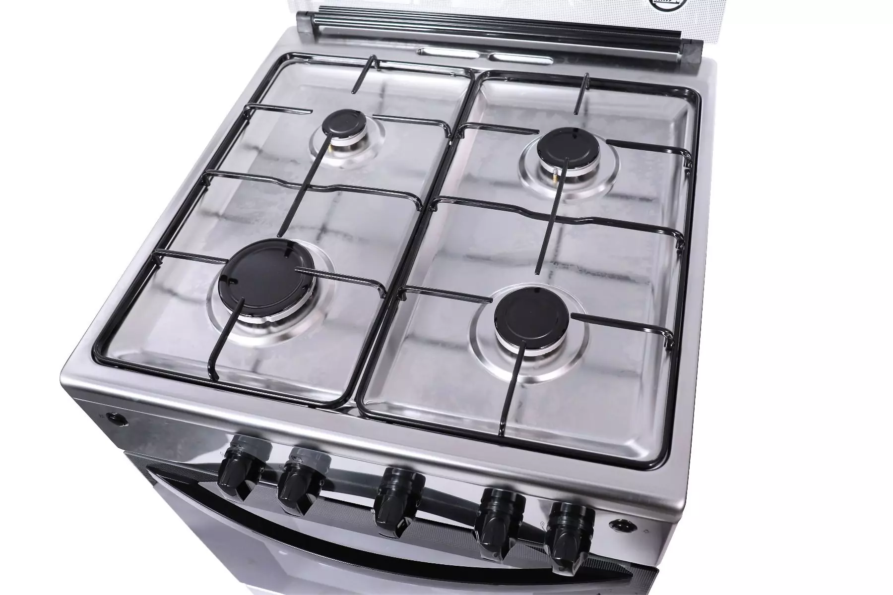 Zanussi Freestanding Gas Cooker, 4 Burners, Stainless Steel, 60 x 60 x 88.5 cm - ZCG61026XA