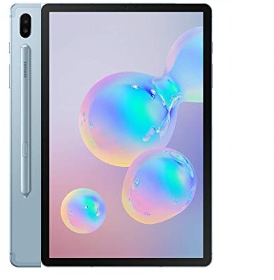 Samsung Galaxy S6  Tablet, 10.5 Inch Display, 128 GB Internal Memory, 6 GB RAM, 4G LTE Network, Blue T865 + Pen