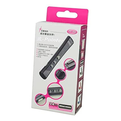 PP-900 Wireless USB Word PowerPoint Presenter PPT Teach Red Laser Pointer Pen Blue