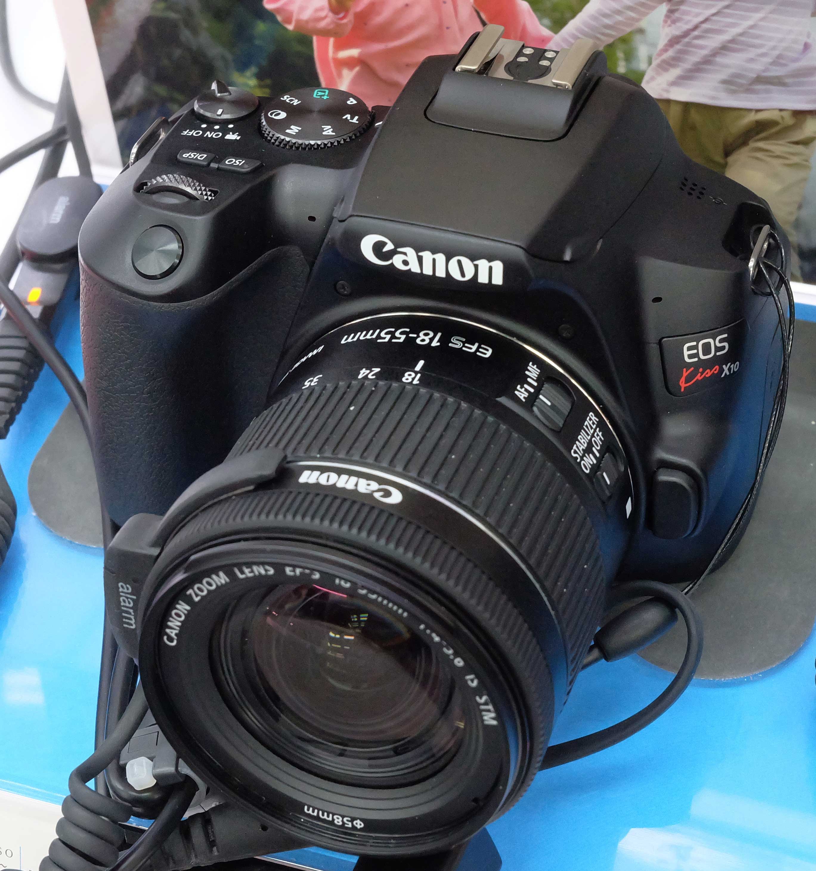 كانون كاميرا رقمية اي او اس 250D، 18- 55 ملم، 24.1 ميجابكسل، اسود