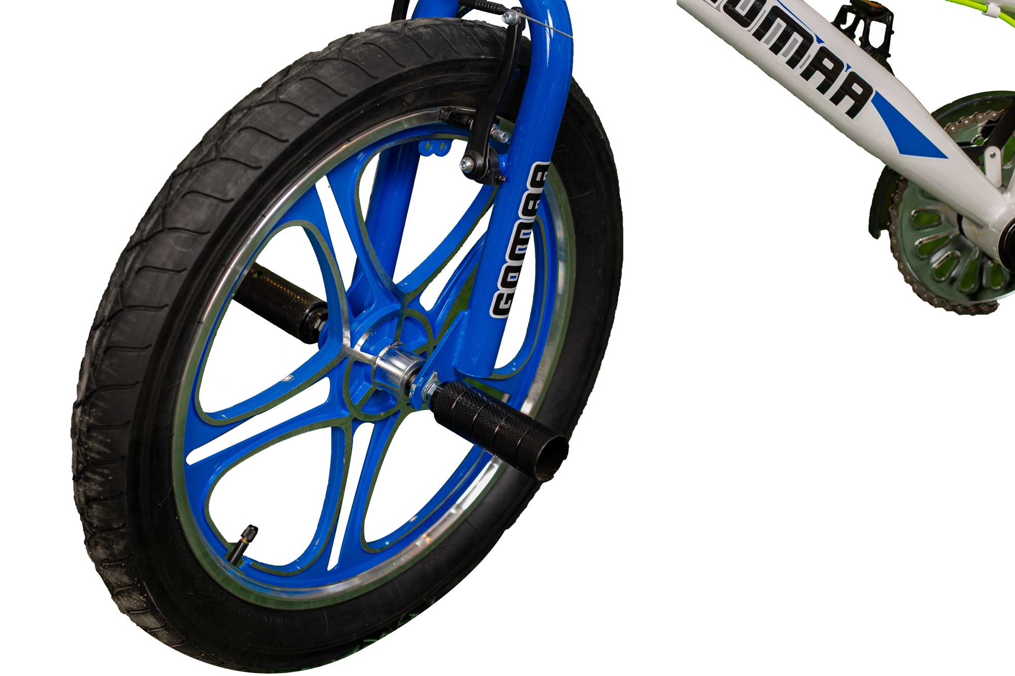 دراجة أطفال جمعة P28AR، مقاس 20 بوصة، أزرق × فضي