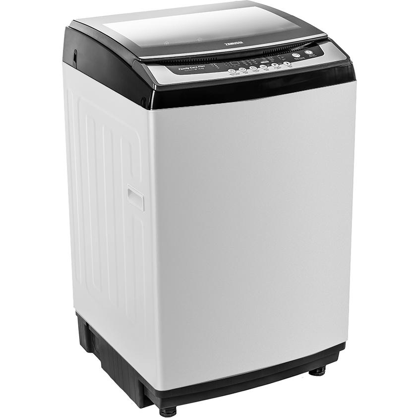 Zanussi Top Loading Washing Machine, 12KG, Digital, White, ZWT12710W