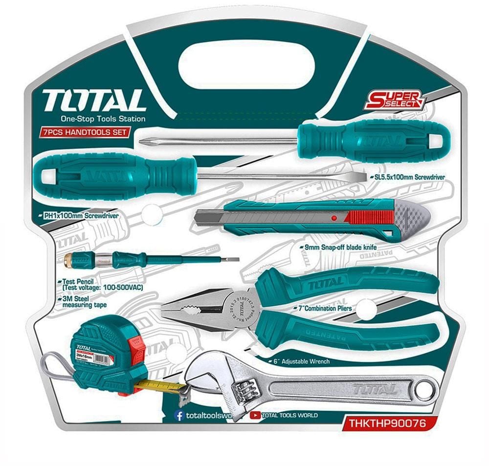 Total Hand Tool Kit 7 Piece Thkthp Elghazawy Shop